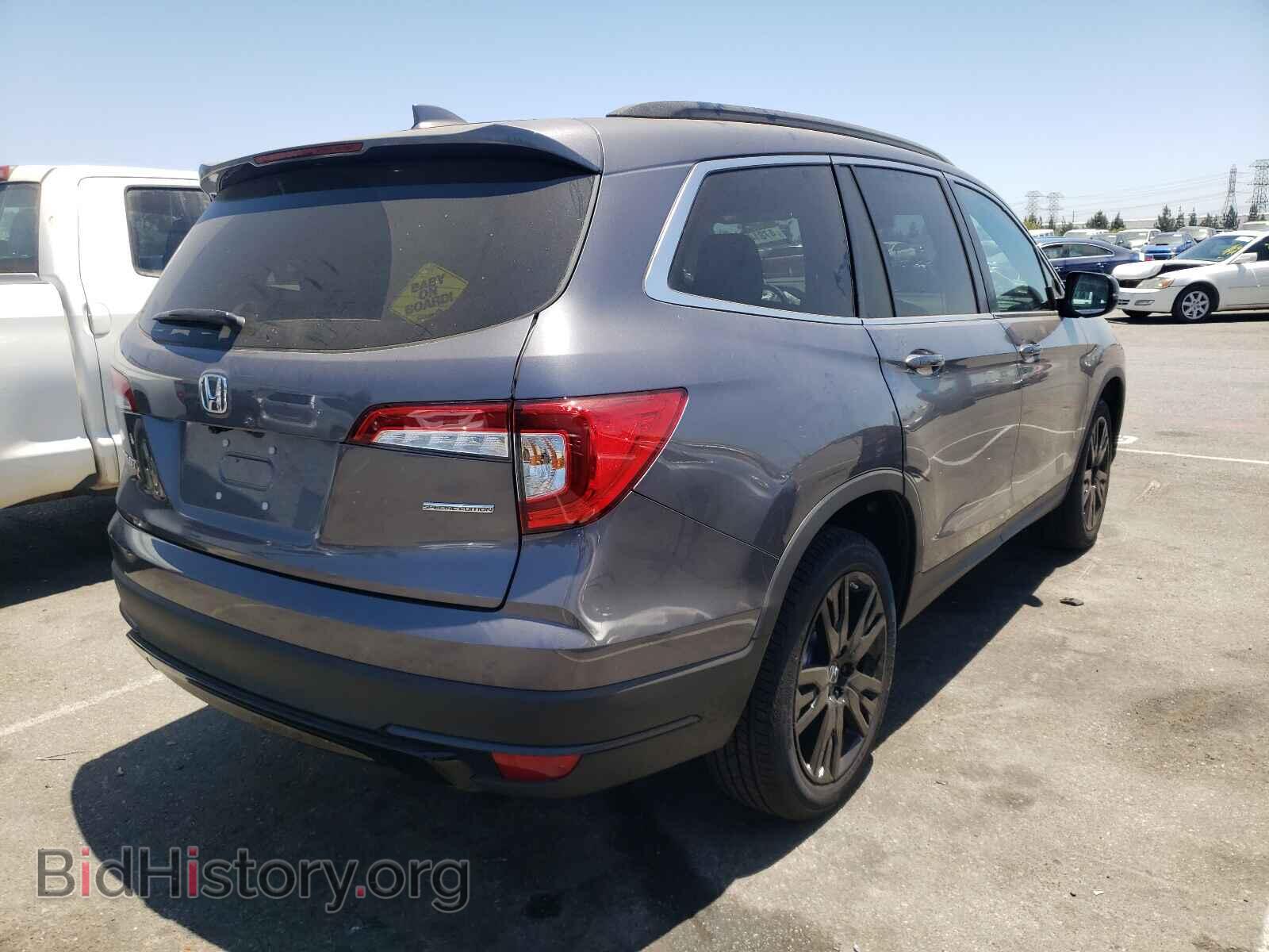 2021 HONDA PILOT - VIN: 5FNYF5H21MB036176 - Фото 4