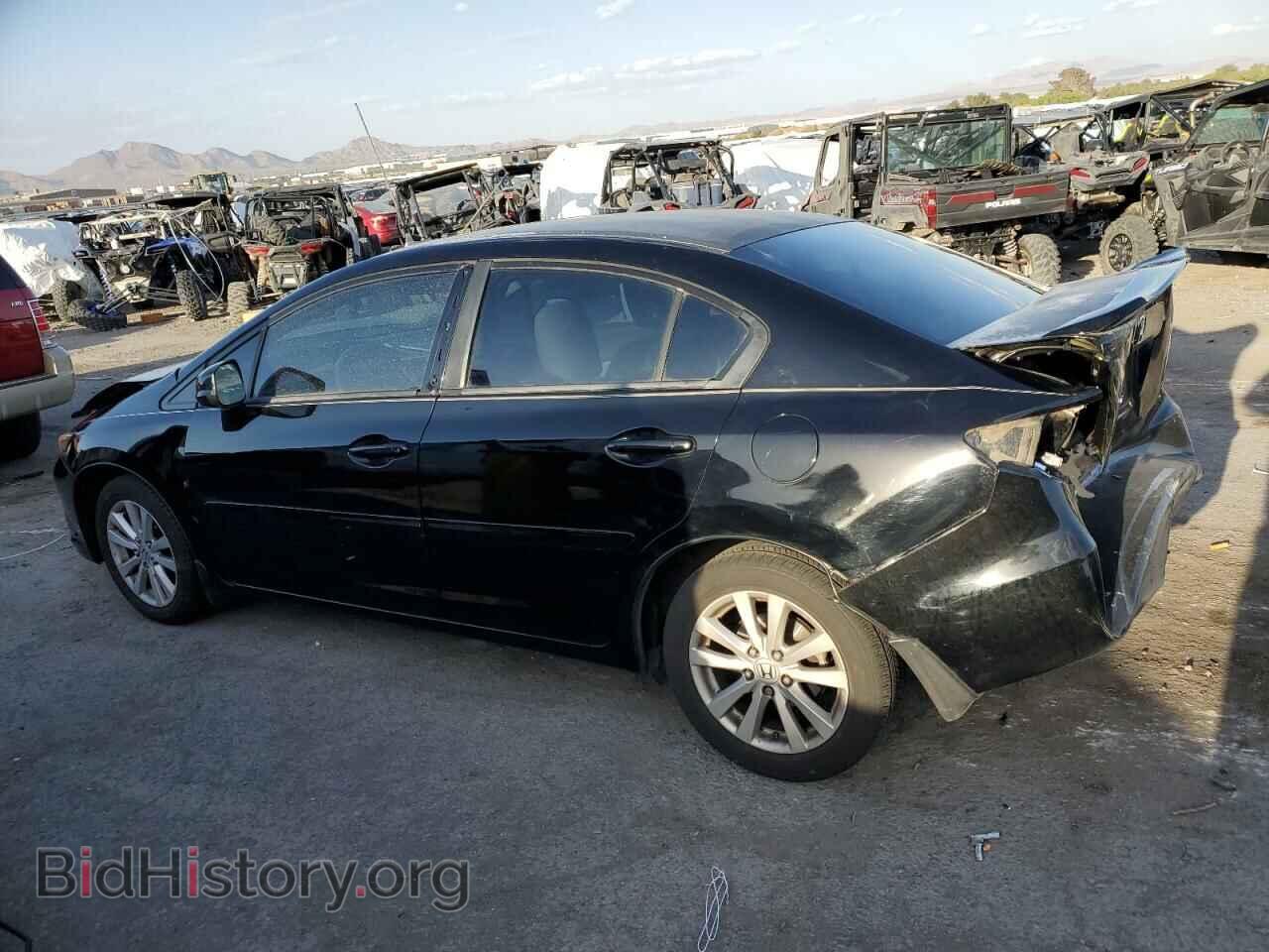 2012 HONDA CIVIC - VIN: 2HGFB2F82CH606561 - Фото 2