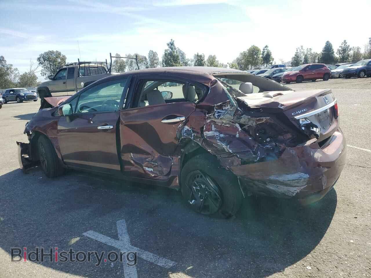2014 HONDA CIVIC - VIN: 19XFB2F5XEE274081 - Фото 2