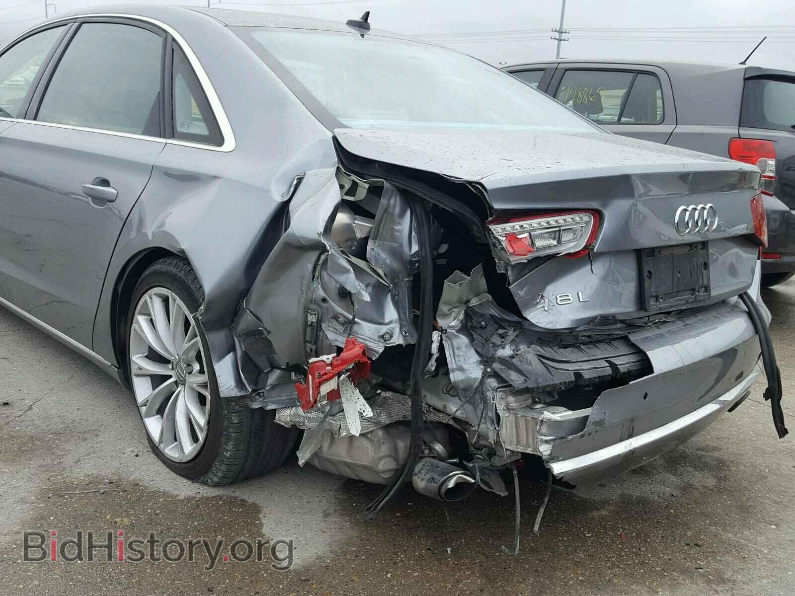 2014 AUDI A8 - VIN: WAURGAFD3EN005655 - Фото 9