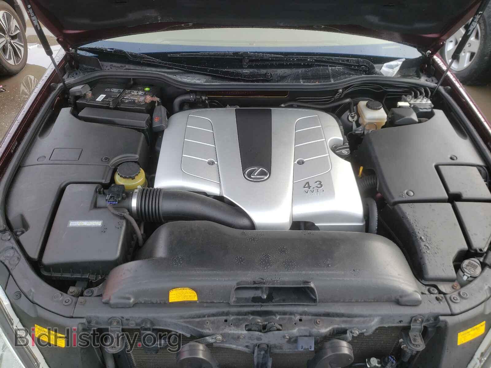 2006 LEXUS LS430 - VIN: JTHBN36F065049037 - Фото 7