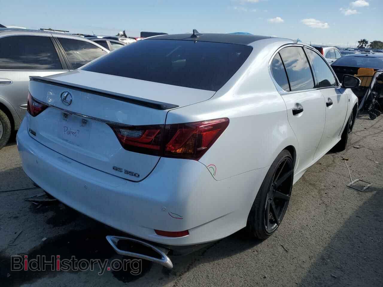2013 LEXUS GS350 - VIN: JTHBE1BL2D5015761 - Фото 3