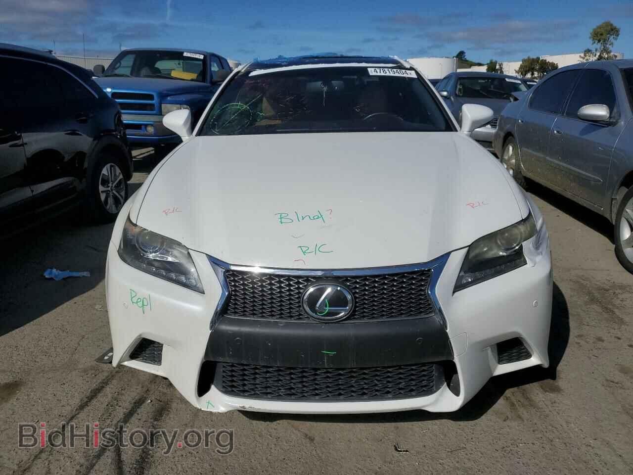 2013 LEXUS GS350 - VIN: JTHBE1BL2D5015761 - Фото 5