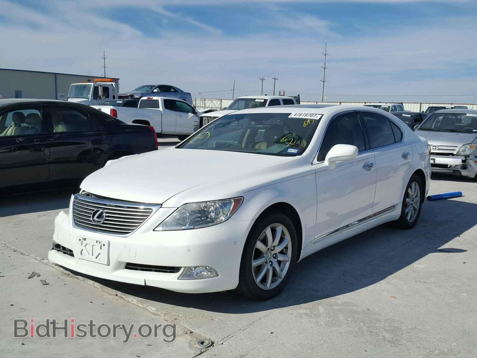 2008 LEXUS LS460 - VIN: JTHBL46F285076481 - Фото 2