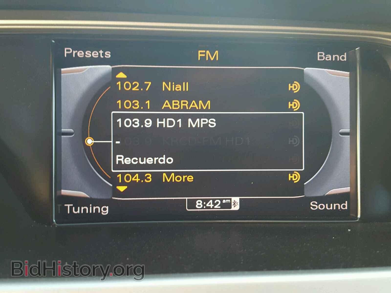 2012 AUDI A4 - VIN: WAUEFAFL8CN016334 - Photo 9