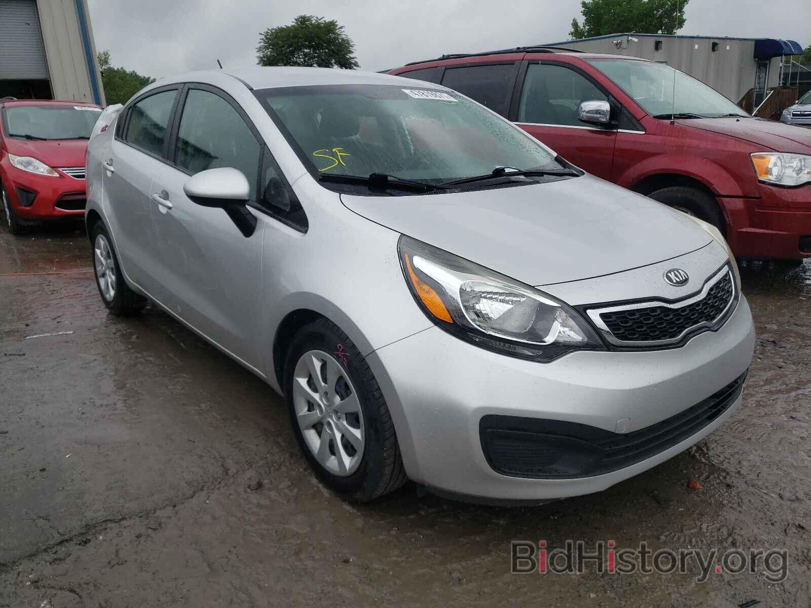 Photo KNADN4A38E6362324 - KIA RIO 2014