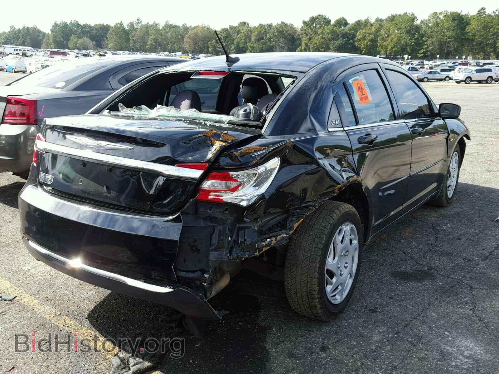 2012 CHRYSLER 200 - VIN: 1C3CCBAB9CN317688 - Фото 4