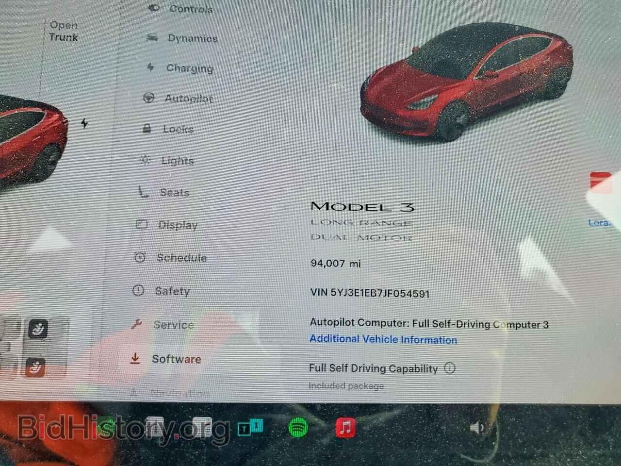 2018 TESLA MODEL 3 - VIN: 5YJ3E1EB7JF054591 - Photo 9
