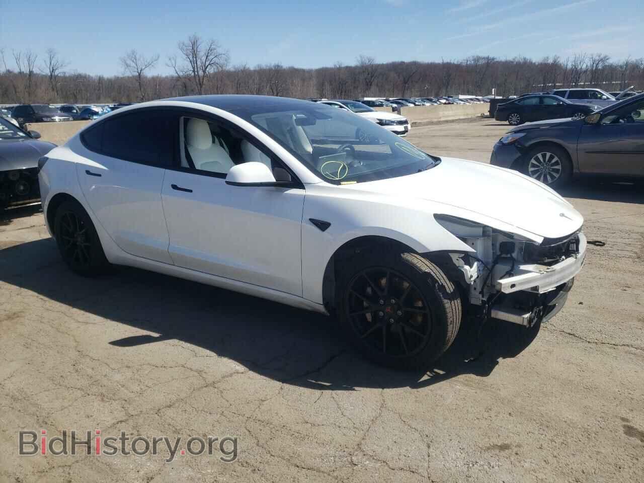 2021 TESLA MODEL 3 - VIN: 5YJ3E1EB9MF035741 - Фото 4