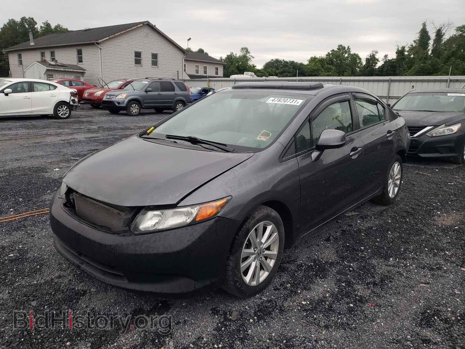 2012 HONDA CIVIC - VIN: 19XFB2F80CE318368 - Фото 2