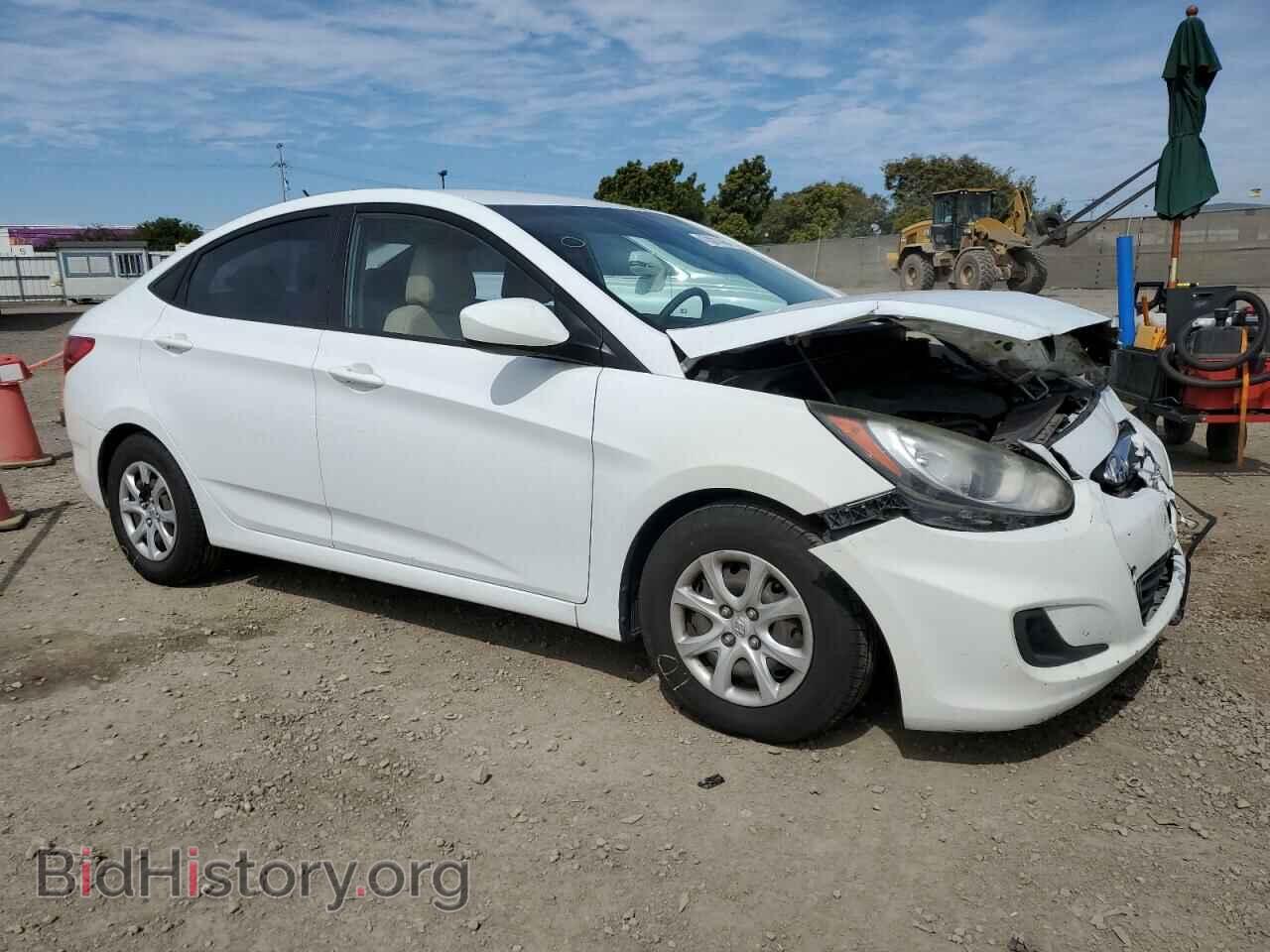 2014 HYUNDAI ACCENT - VIN: KMHCT4AE2EU664768 - Фото 4