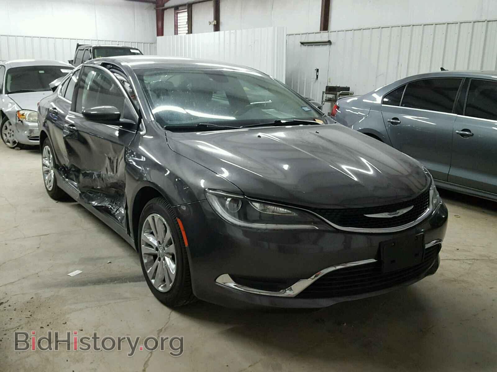 Фотография 1C3CCCABXFN595249 - CHRYSLER 200 2015