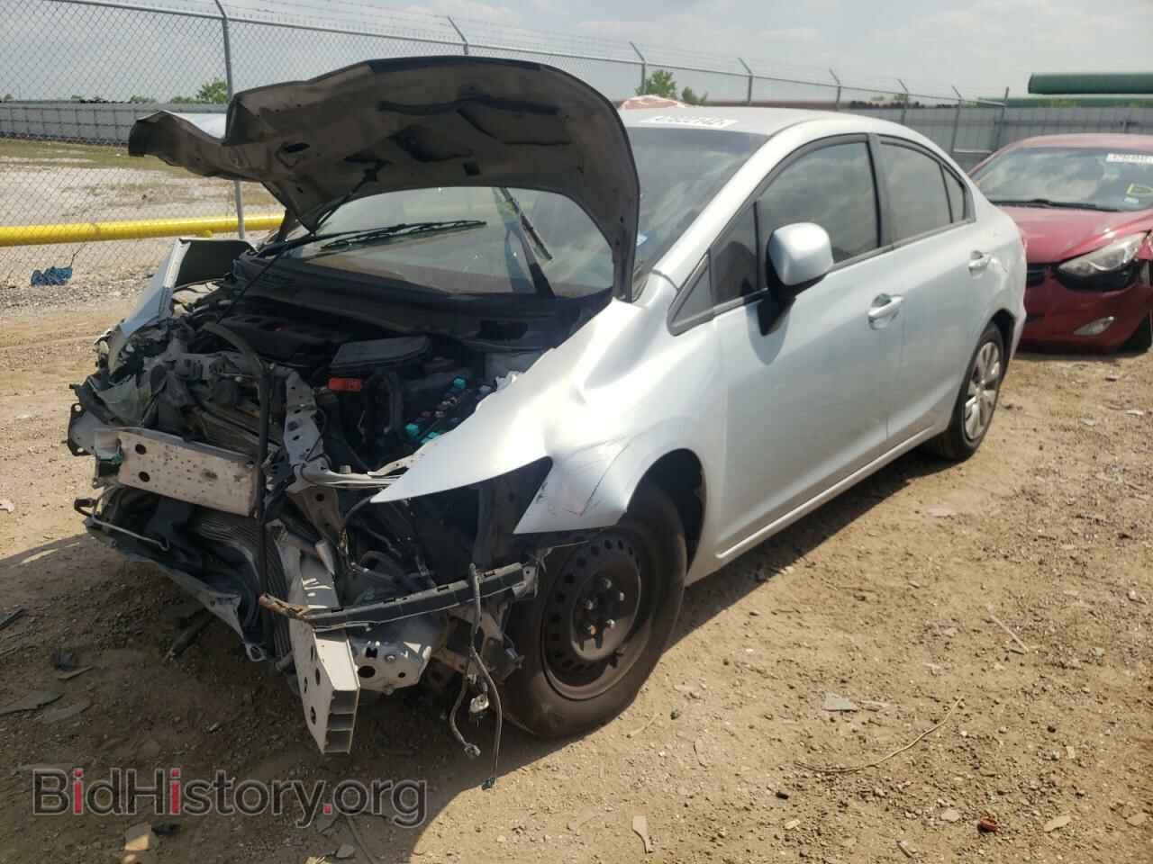 2012 HONDA CIVIC - VIN: 2HGFB2F59CH528012 - Фото 2