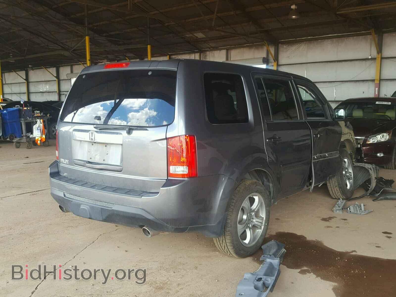 2013 HONDA PILOT EX - VIN: 5FNYF3H42DB031686 - Фото 4