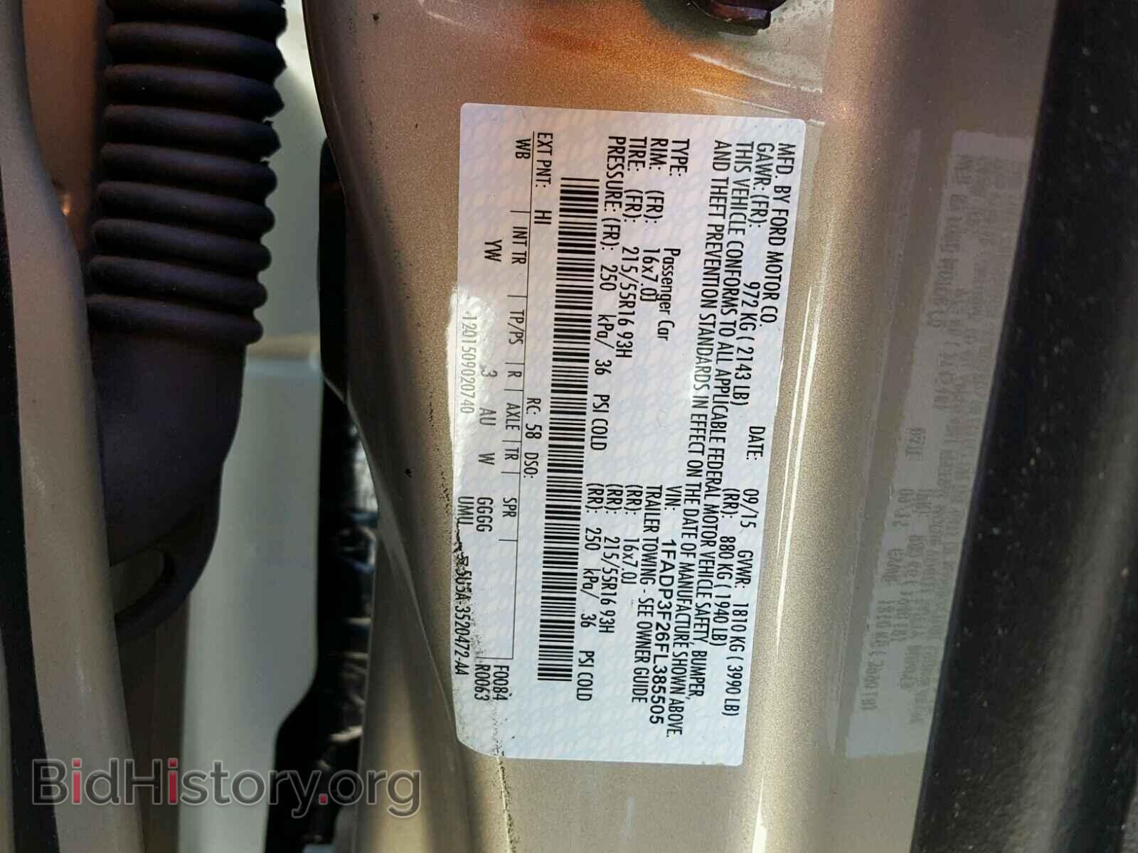 2015 FORD FOCUS - VIN: 1FADP3F26FL385505 - Photo 10