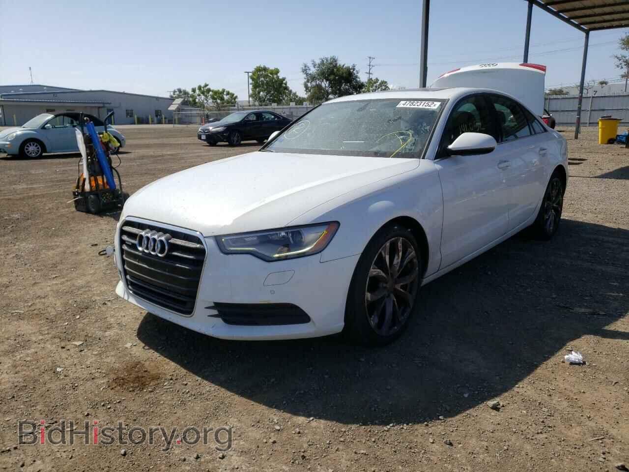 2013 AUDI A6 - VIN: WAUGFAFC9DN127548 - Фото 2