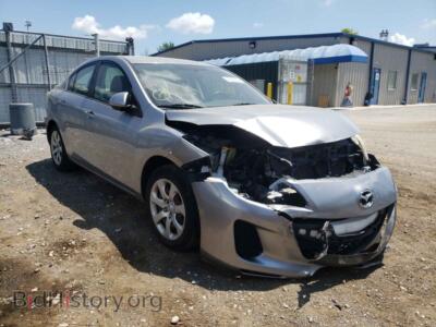 2012 Mazda 3 3 I, серый — VIN JM1BL1UF4C1593235, Copart