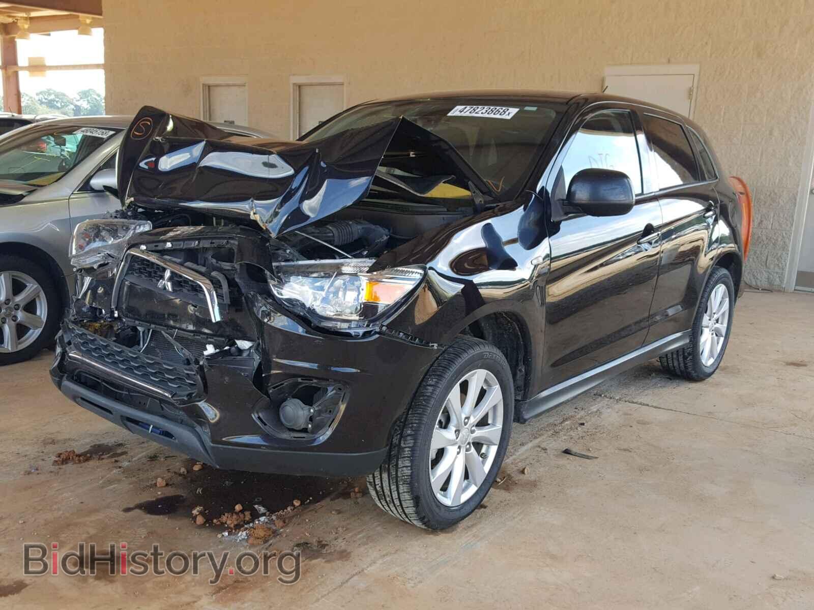 2014 MITSUBISHI OUTLANDER - VIN: 4A4AP3AU5EE011193 - Фото 2