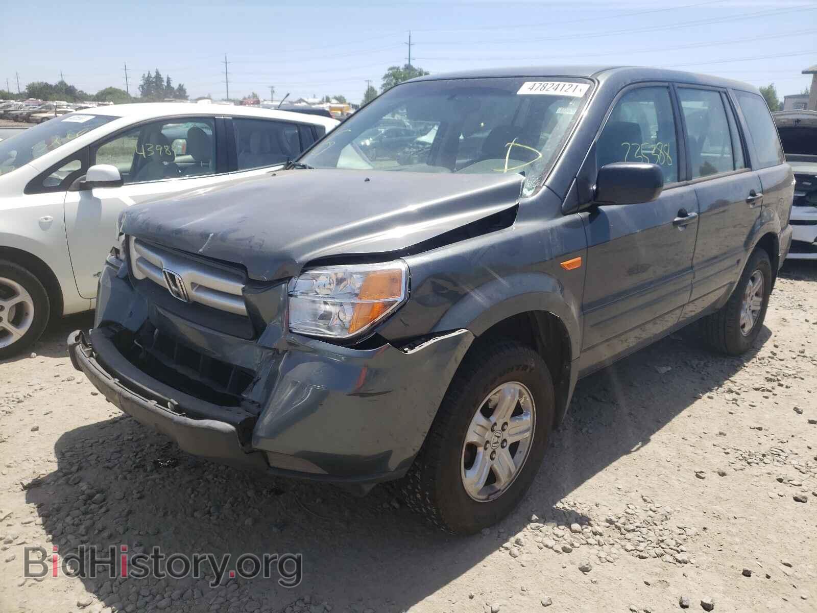 2006 HONDA PILOT - VIN: 2HKYF18126H529966 - Фото 2