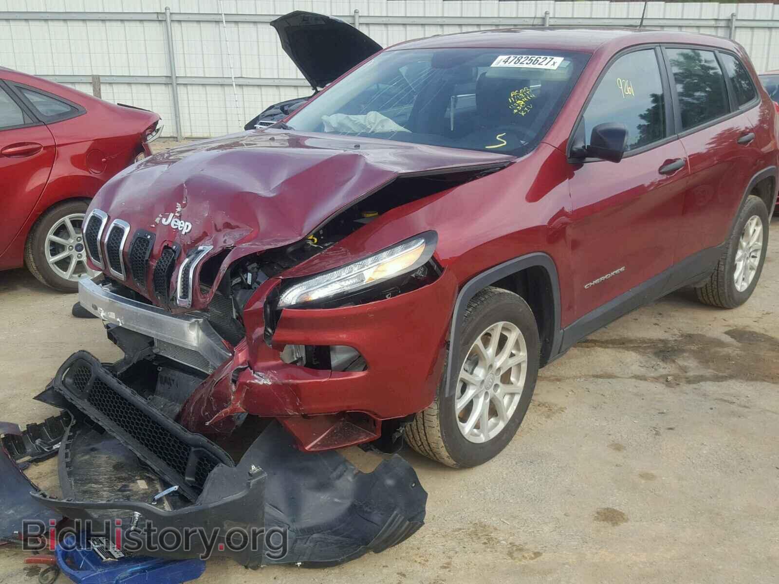 2017 JEEP CHEROKEE - VIN: 1C4PJLABXHD219081 - Фото 2