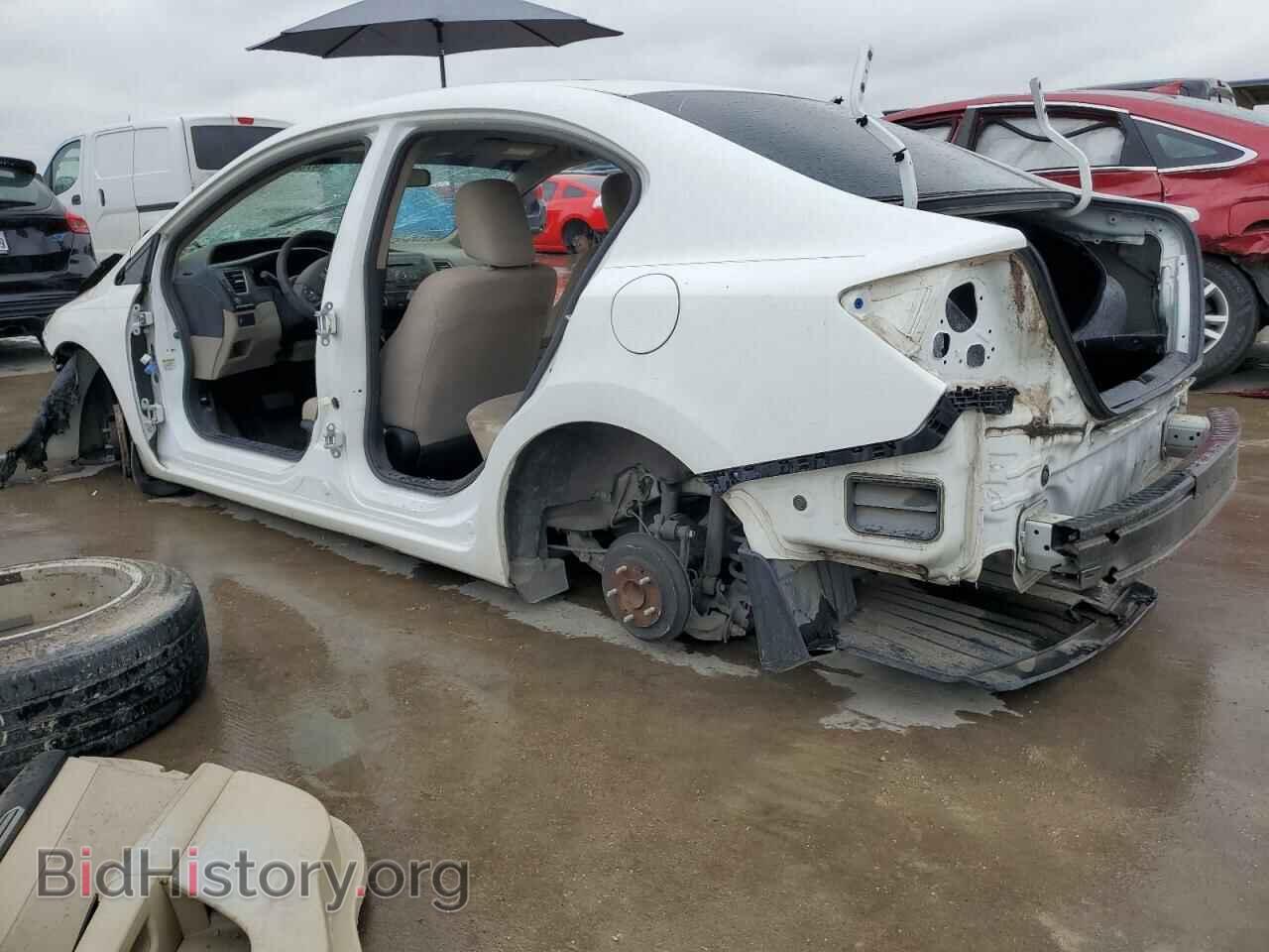 2013 HONDA CIVIC - VIN: 2HGFB2F55DH578357 - Фото 2