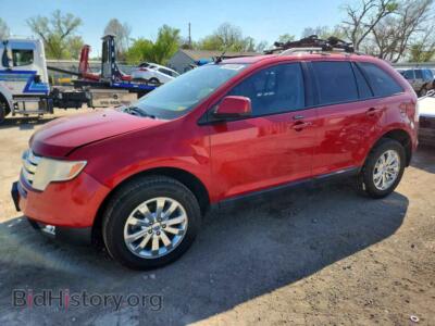 2010 Ford EDGE SEL, red — VIN 2FMDK3JC4ABA20401, Copart
