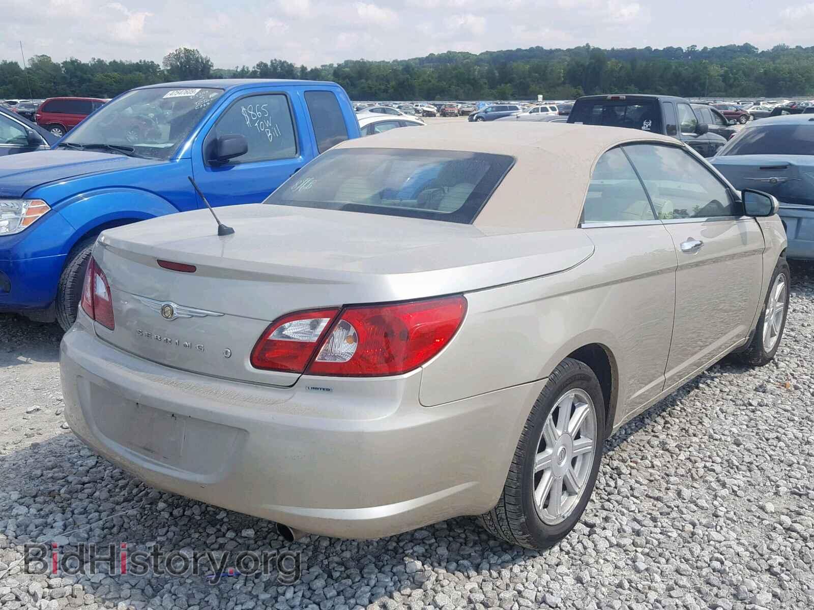 2008 CHRYSLER SEBRING - VIN: 1C3LC65M38N658191 - Фото 4