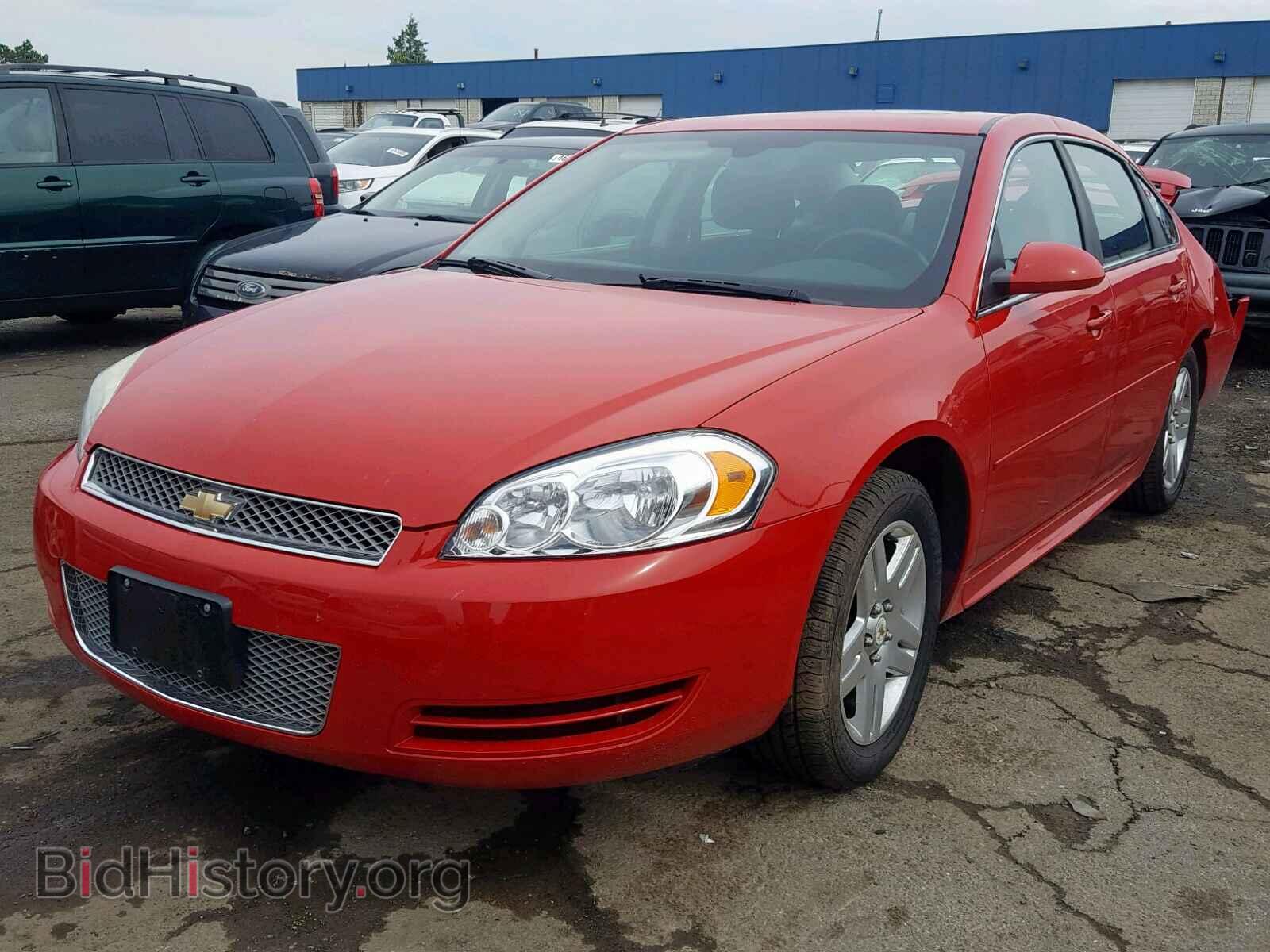 2012 CHEVROLET IMPALA - VIN: 2G1WB5E36C1120911 - Фото 2
