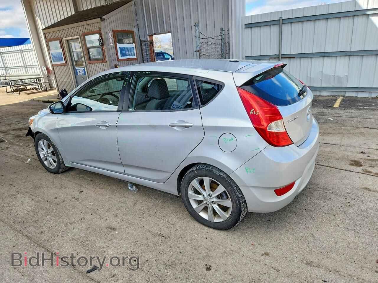 2014 HYUNDAI ACCENT - VIN: KMHCU5AE6EU187829 - Фото 2