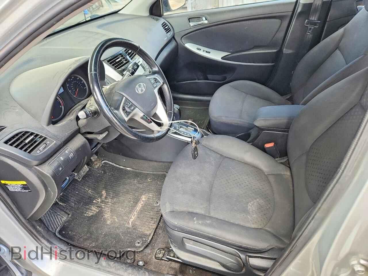 2014 HYUNDAI ACCENT - VIN: KMHCU5AE6EU187829 - Фото 7