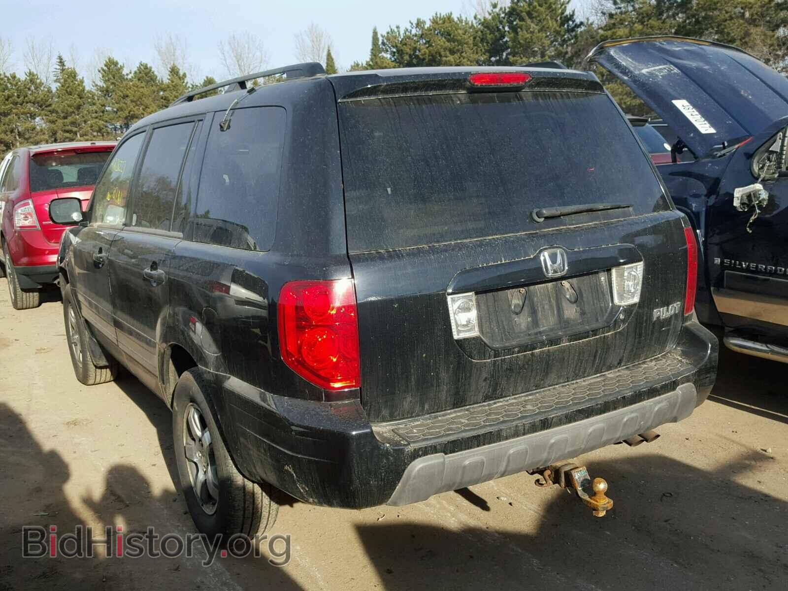 2005 HONDA PILOT - VIN: 2HKYF18635H526777 - Фото 3