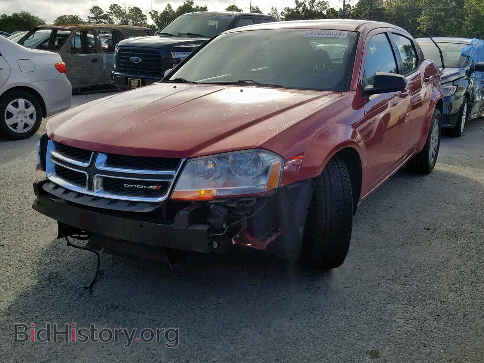 2013 DODGE AVENGER - VIN: 1C3CDZAG8DN753127 - Фото 2
