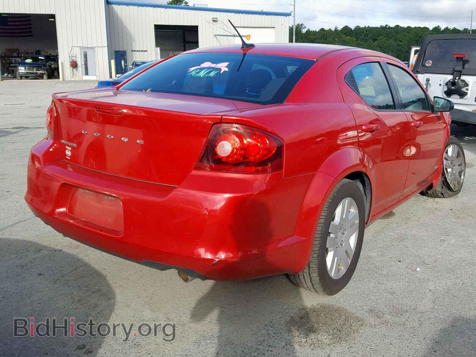 2013 DODGE AVENGER - VIN: 1C3CDZAG8DN753127 - Фото 4