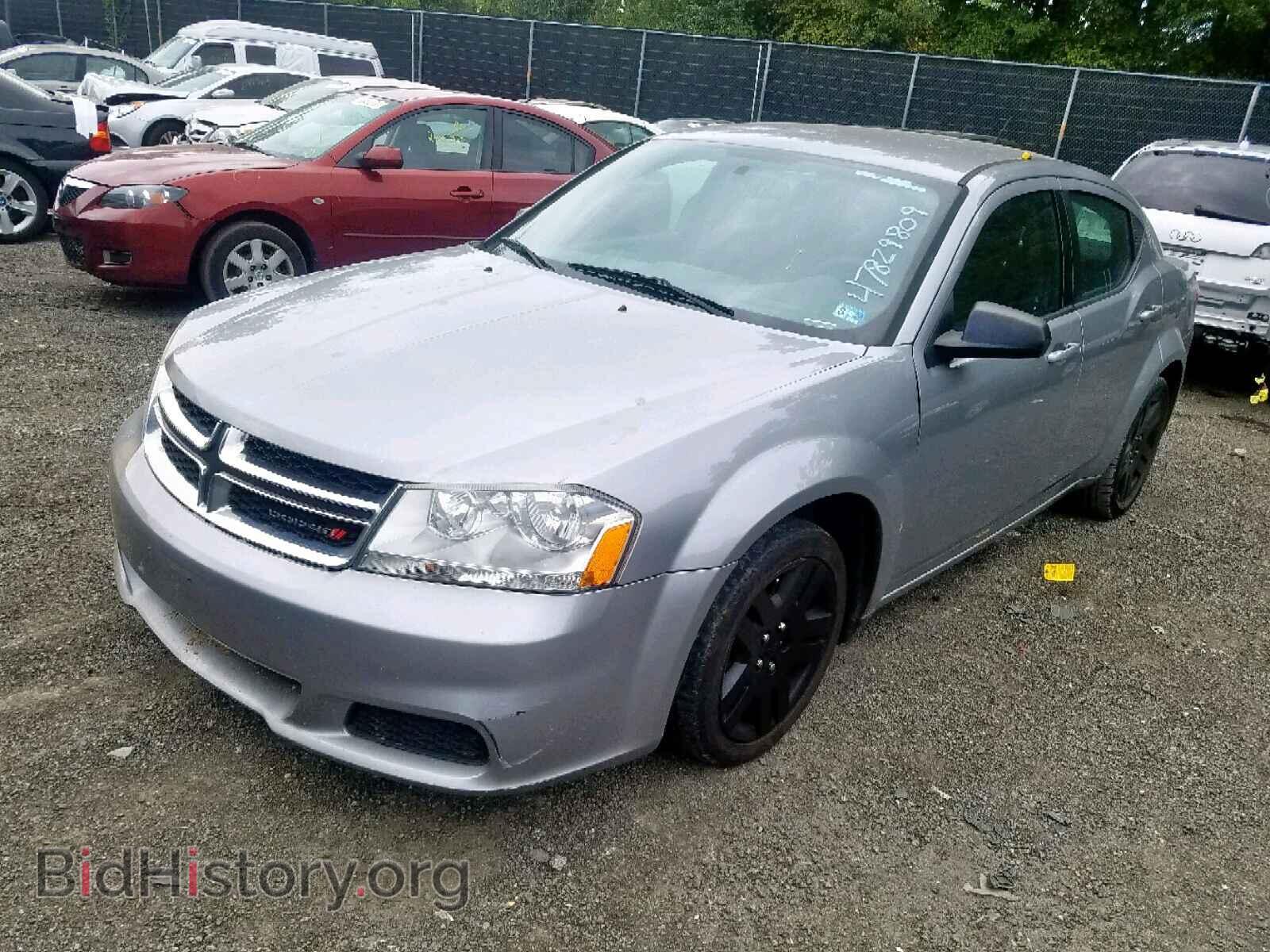2014 DODGE AVENGER - VIN: 1C3CDZAGXEN218611 - Photo 2