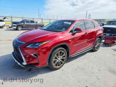 2017 Lexus RX350 Base, красный — VIN 2T2ZZMCA4HC062202, Copart