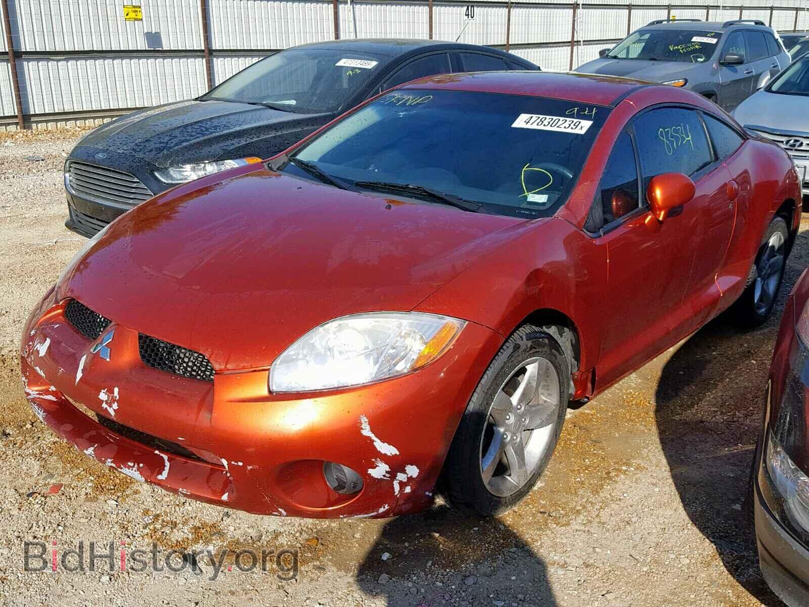 2008 MITSUBISHI ECLIPSE - VIN: 4A3AK24F78E038622 - Фото 2