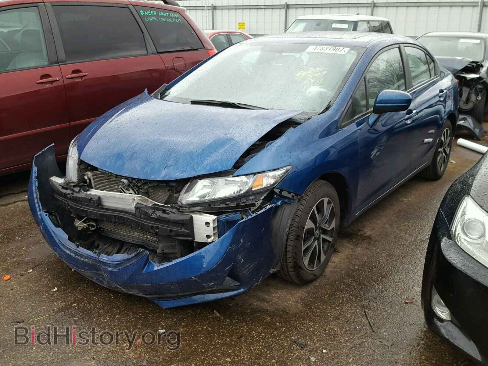 2014 HONDA CIVIC - VIN: 2HGFB2F89EH551268 - Фото 2