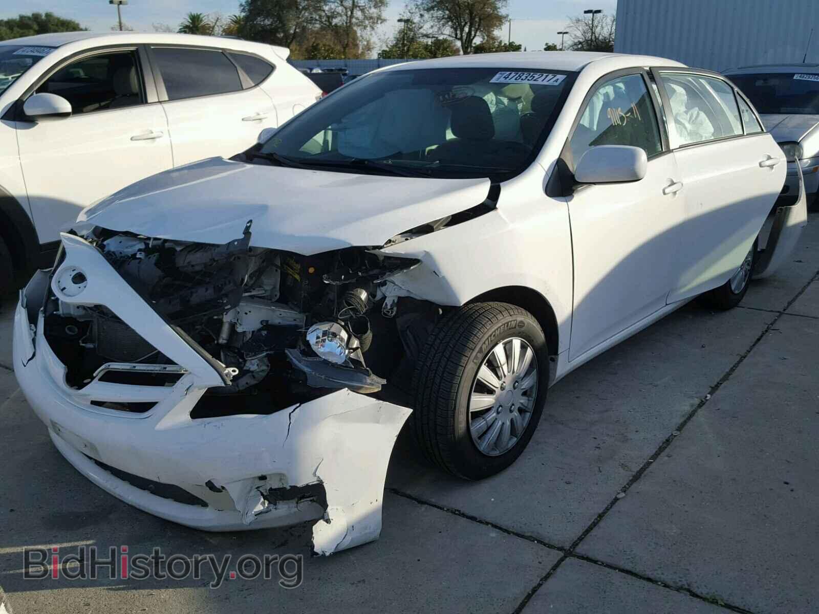 2011 TOYOTA COROLLA BA - VIN: 2T1BU4EEXBC540909 - Фото 2