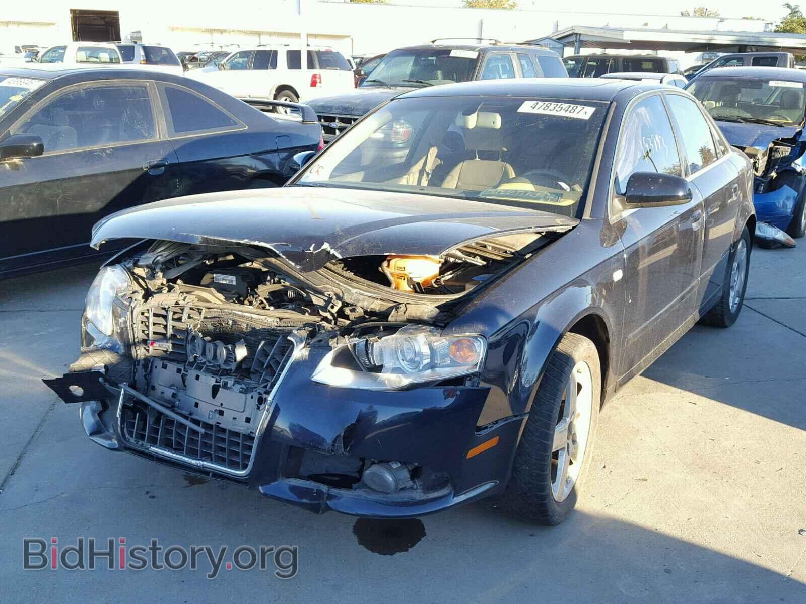 2008 AUDI A4 - VIN: WAUDF78E78A090033 - Фото 2