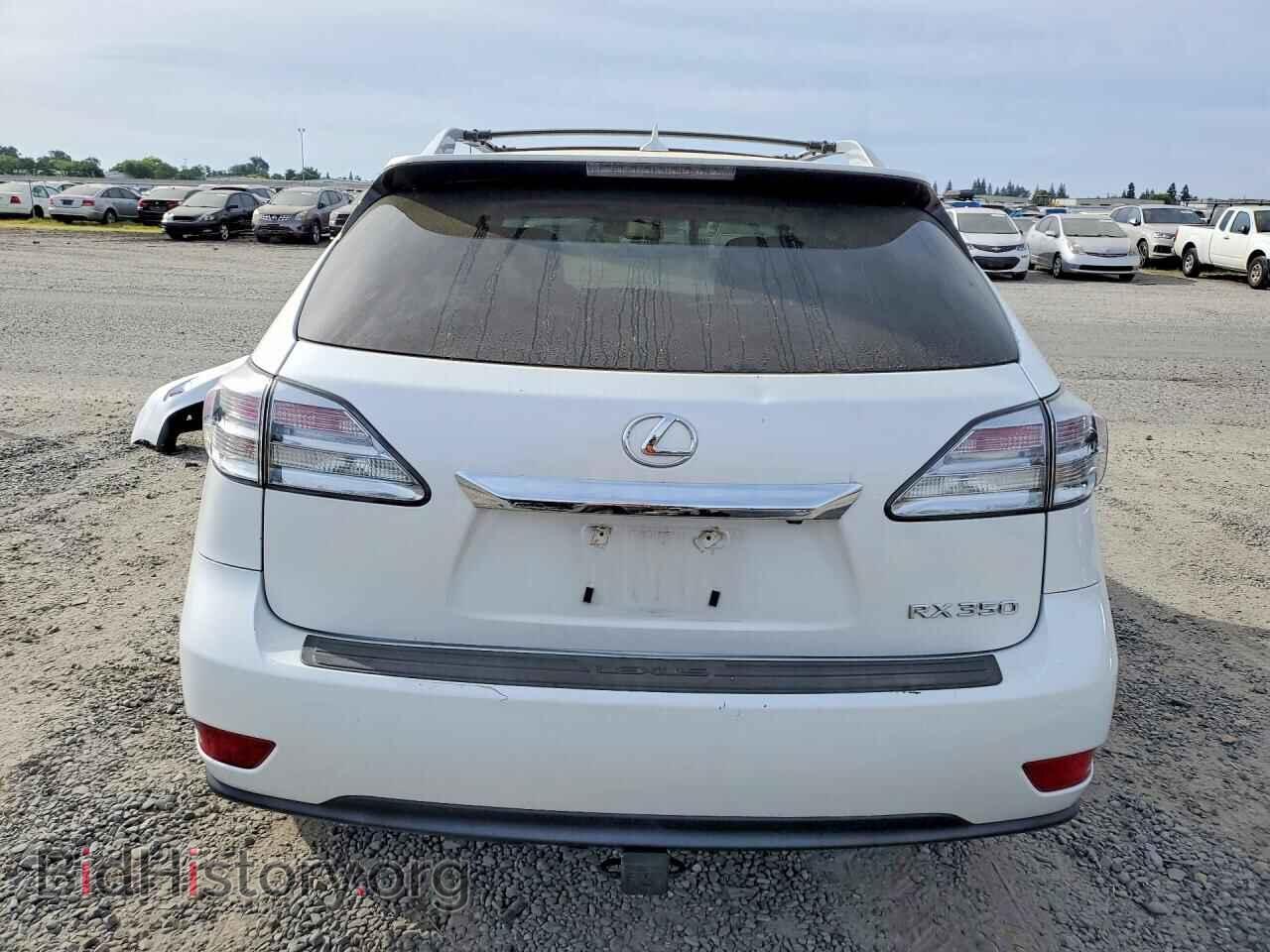 2011 LEXUS RX350 - VIN: 2T2BK1BA3BC117137 - Фото 6