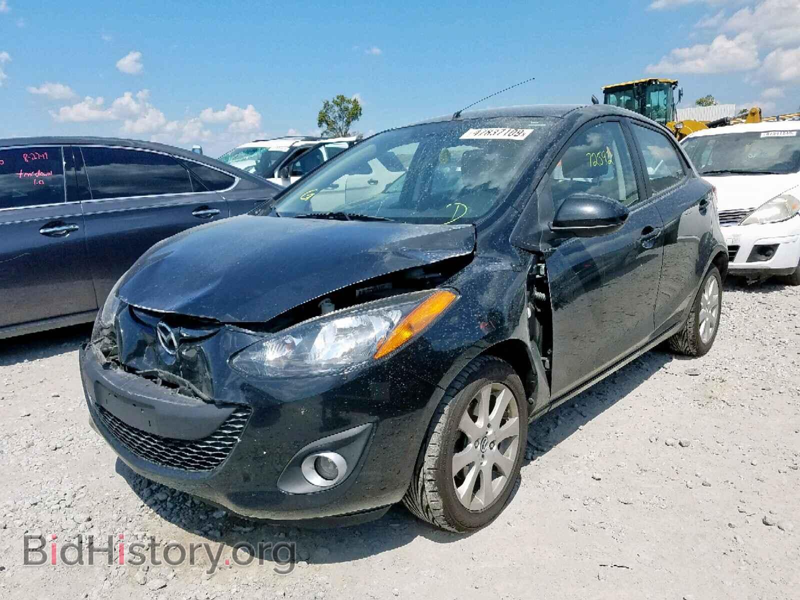 2014 MAZDA 2 - VIN: JM1DE1LY4E0174610 - Photo 2