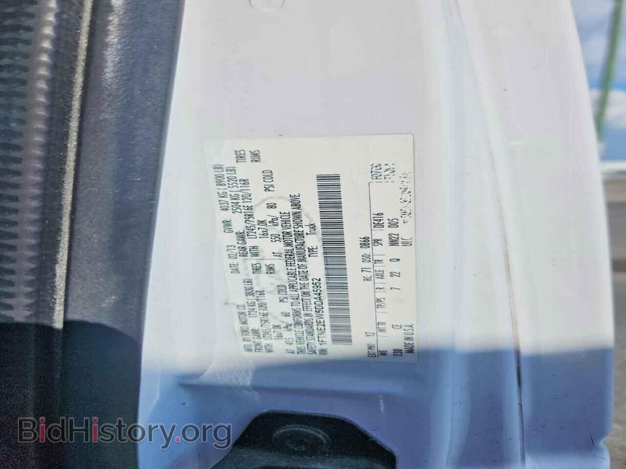 2013 FORD ECONOLINE - VIN: 1FTNE2EW5DDA45952 - Photo 14
