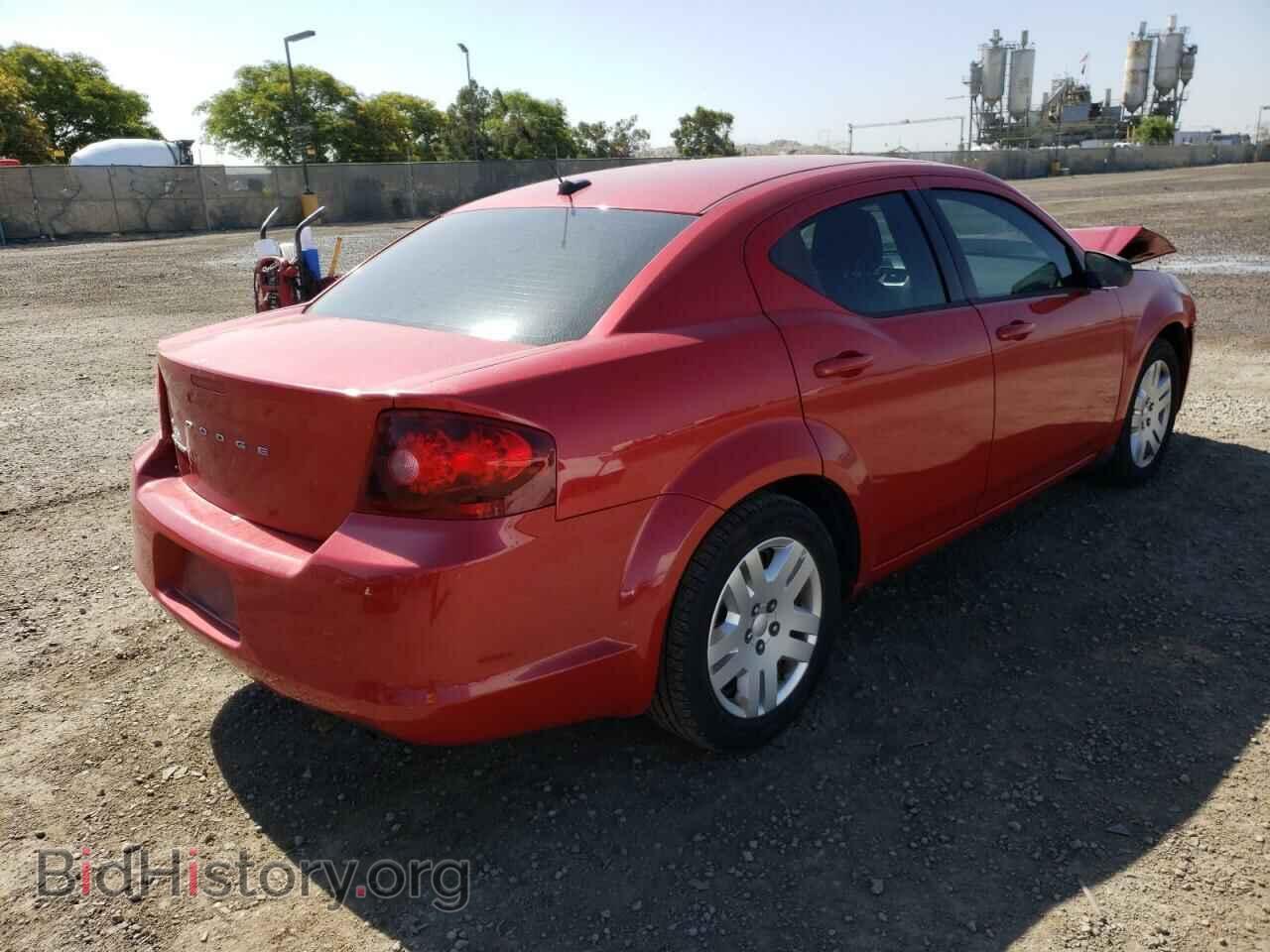 2014 DODGE AVENGER - VIN: 1C3CDZABXEN170077 - Фото 4