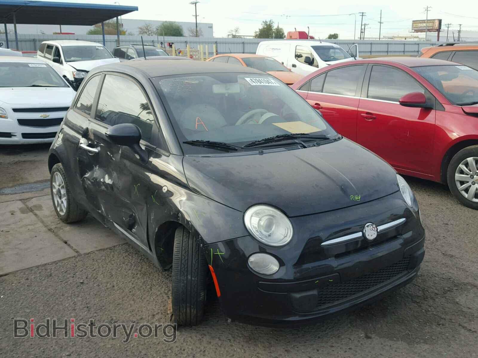 Фотография 3C3CFFAR9CT104655 - FIAT 500 2012