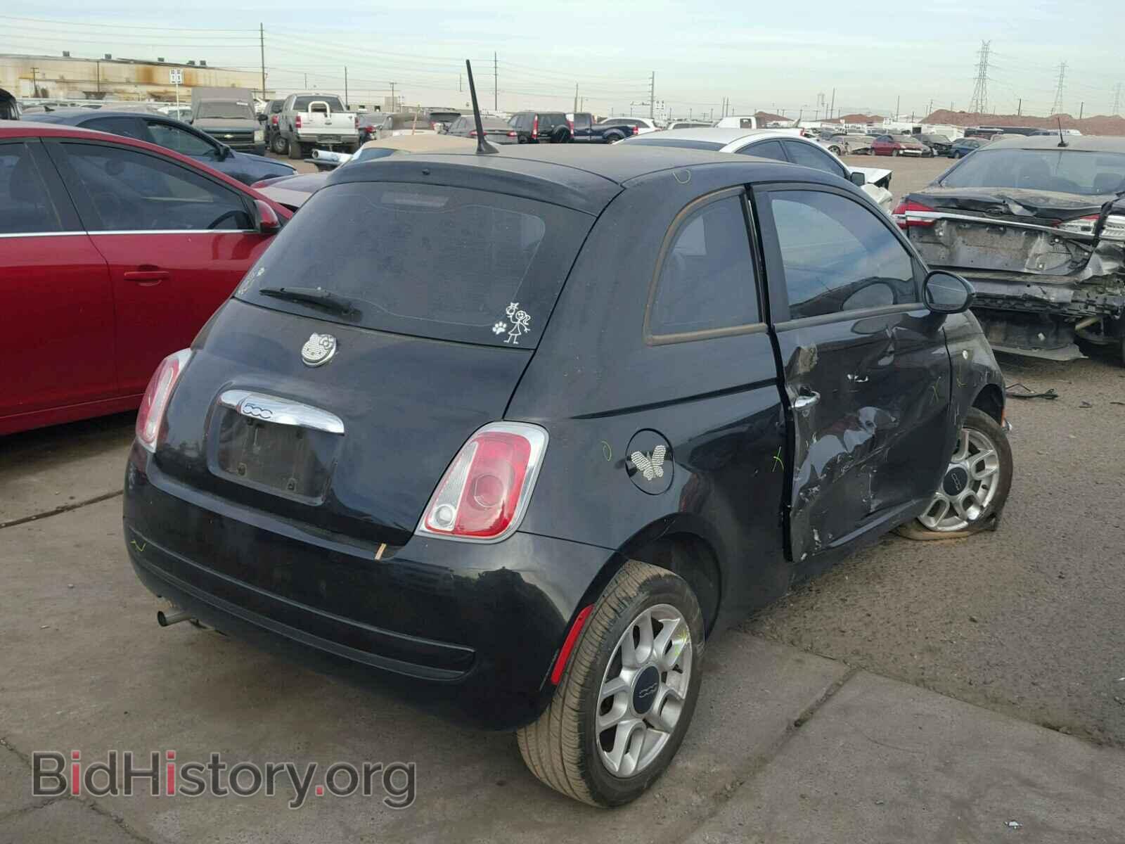 2012 FIAT 500 - VIN: 3C3CFFAR9CT104655 - Фото 4