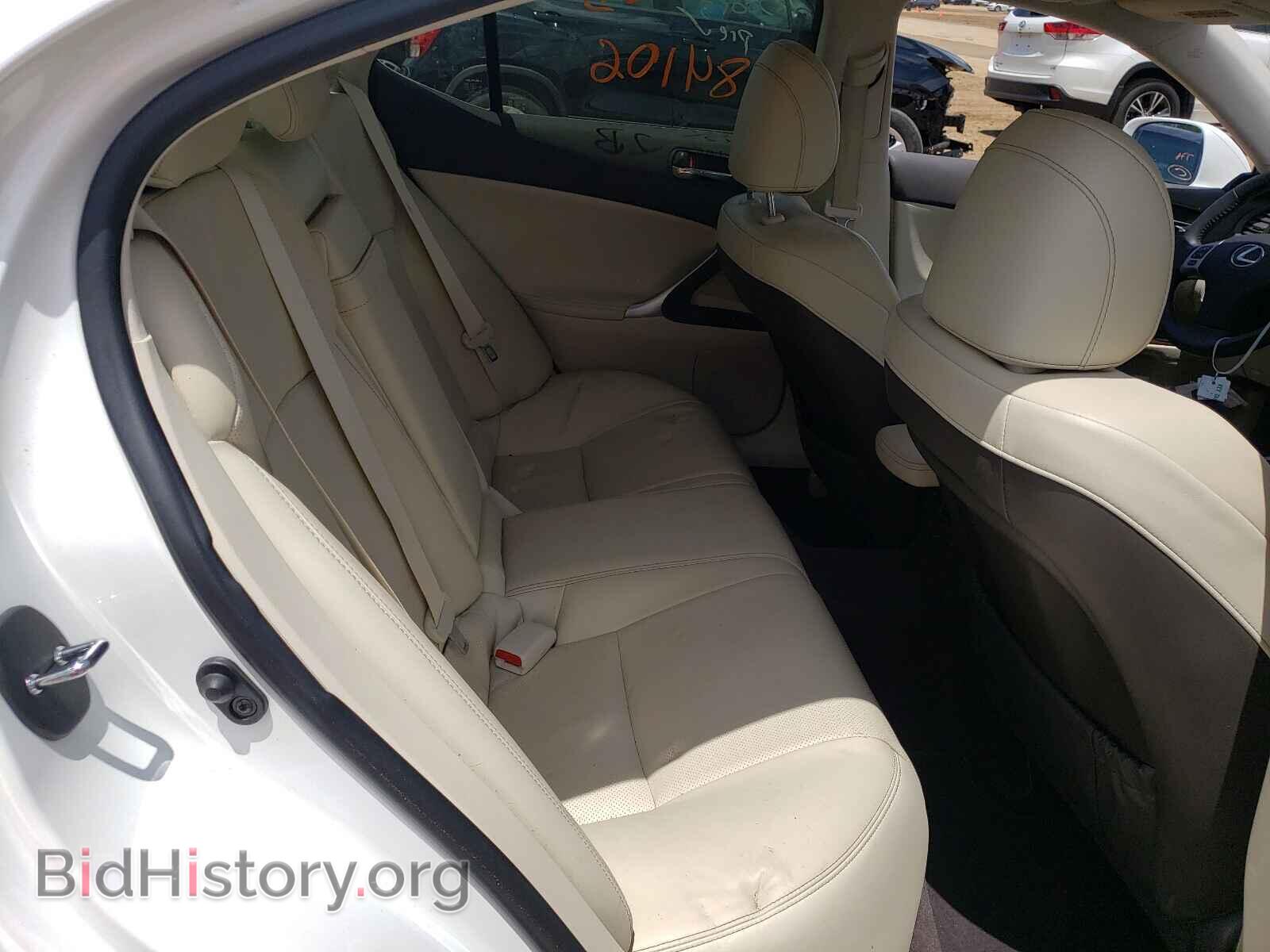 2012 LEXUS IS - VIN: JTHBE5C22C5031048 - Фото 6