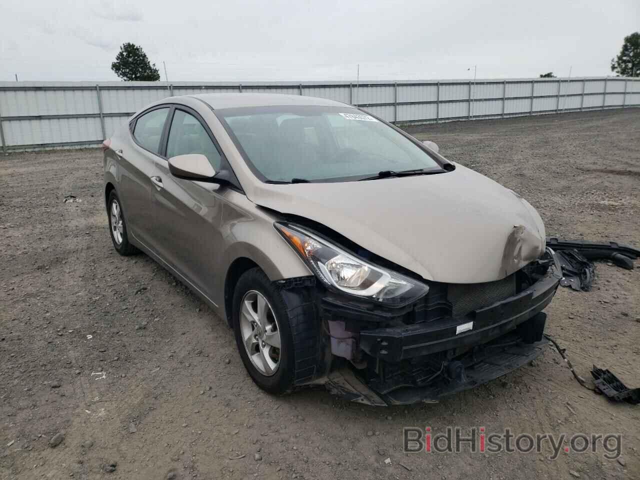 Photo 5NPDH4AE8EH464370 - HYUNDAI ELANTRA 2014