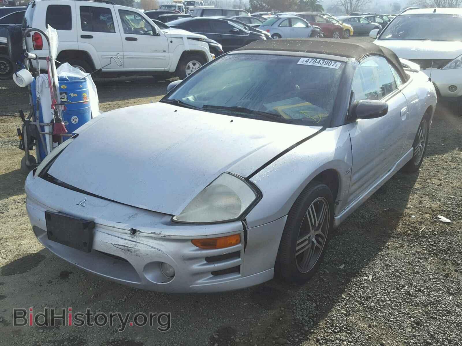 2005 MITSUBISHI ECLIPSE - VIN: 4A3AE75H45E012107 - Фото 2