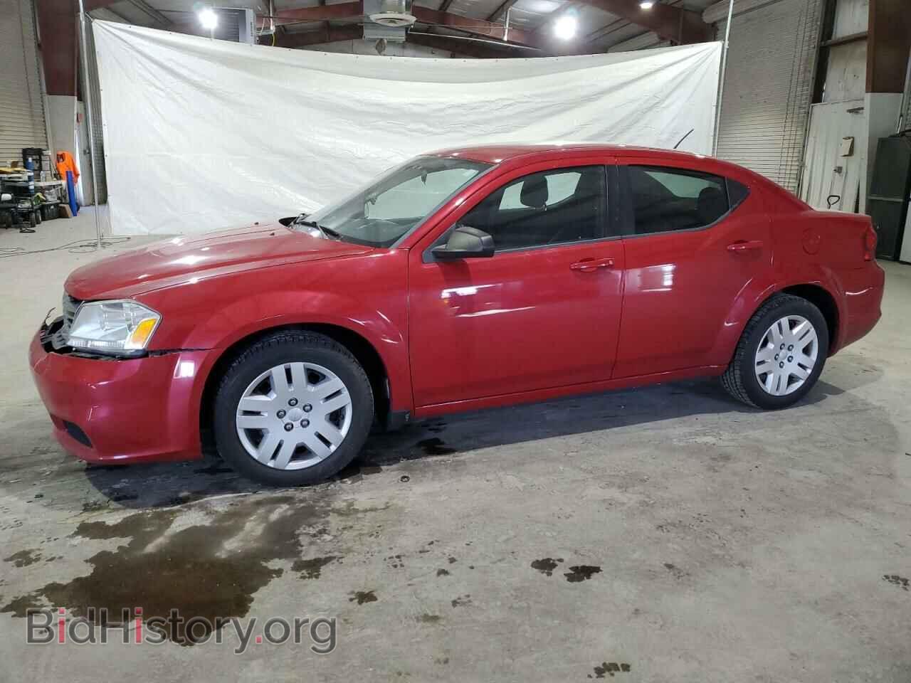 Photo 1C3CDZAB8CN265637 - DODGE AVENGER 2012