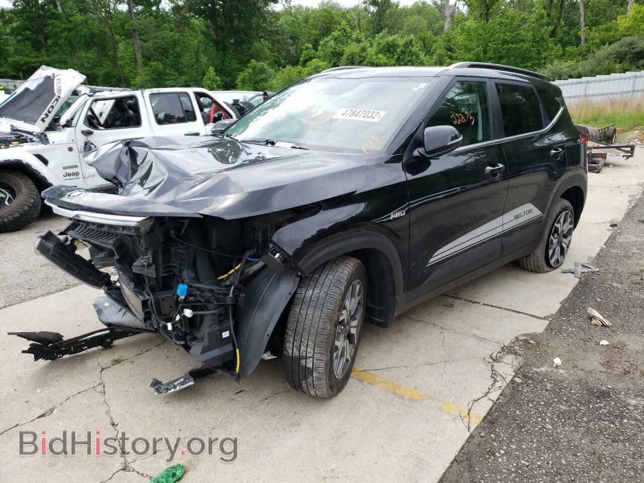 2021 KIA SELTOS - VIN: KNDERCAA3M7163680 - Фото 2